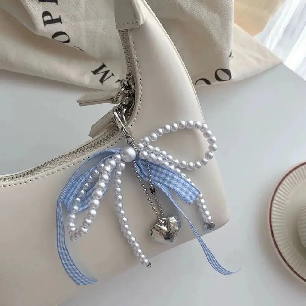 Accessoire de sac nœud à perle - StellaCharms