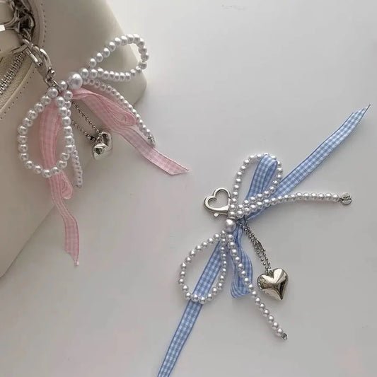 Accessoire de sac nœud à perle - StellaCharms